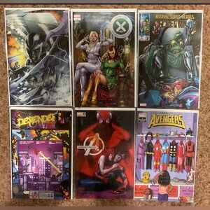 Comic Book Lot (6 Books) - X-Men, Avengers, Avengers Twilight, Secret Wars